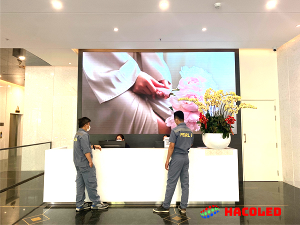 Lắp đặt màn hình LED P1.667 trong nhà tại Toà nhà Pearl 5, Lê Quý Đôn, Hồ Chí Minh - 3