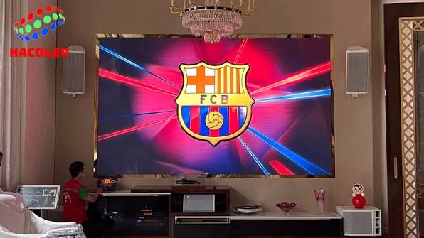 Lắp Đặt Màn Hình LED P2.5 Trong Nhà Tại Phòng Khách Biệt Thự Lê Hồng Phong, Hải Phòng