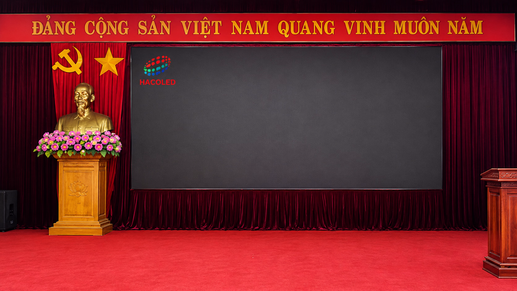 Lắp Đặt Màn Hình LED P3 Trong Nhà Tại Trung Tâm Y Tế Thành Phố Phúc Yên, Vĩnh Phúc