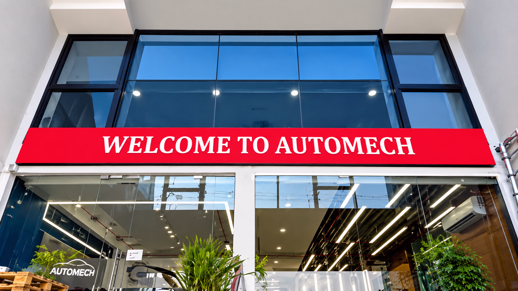 Lắp Đặt Màn Hình LED P4 Ngoài Trời Tại Công Ty Cổ Phần Thiết Bị Và Giải Pháp Cơ Khí Automech
