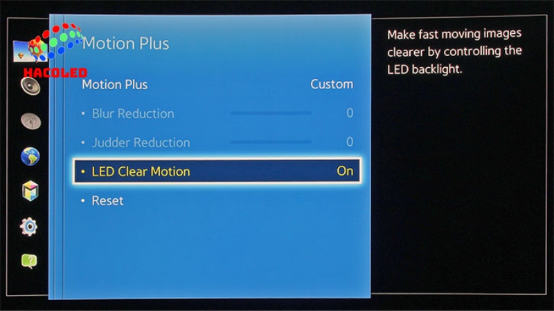 Tính Năng LED Clear Motion Giúp Nâng Cao Chất Lượng Hình Ảnh 1 anh led clear motion 2