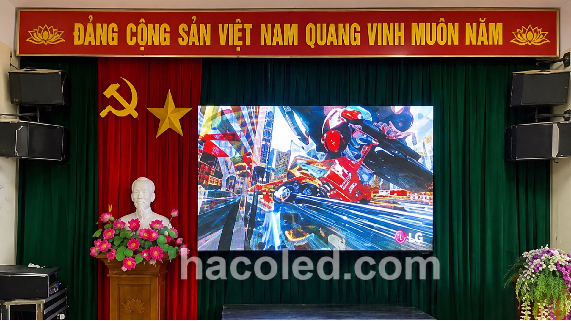 Lắp Đặt Màn Hình LED P3 Trong Nhà Tại Công Ty TNHH Thiết bị Công nghệ TLC