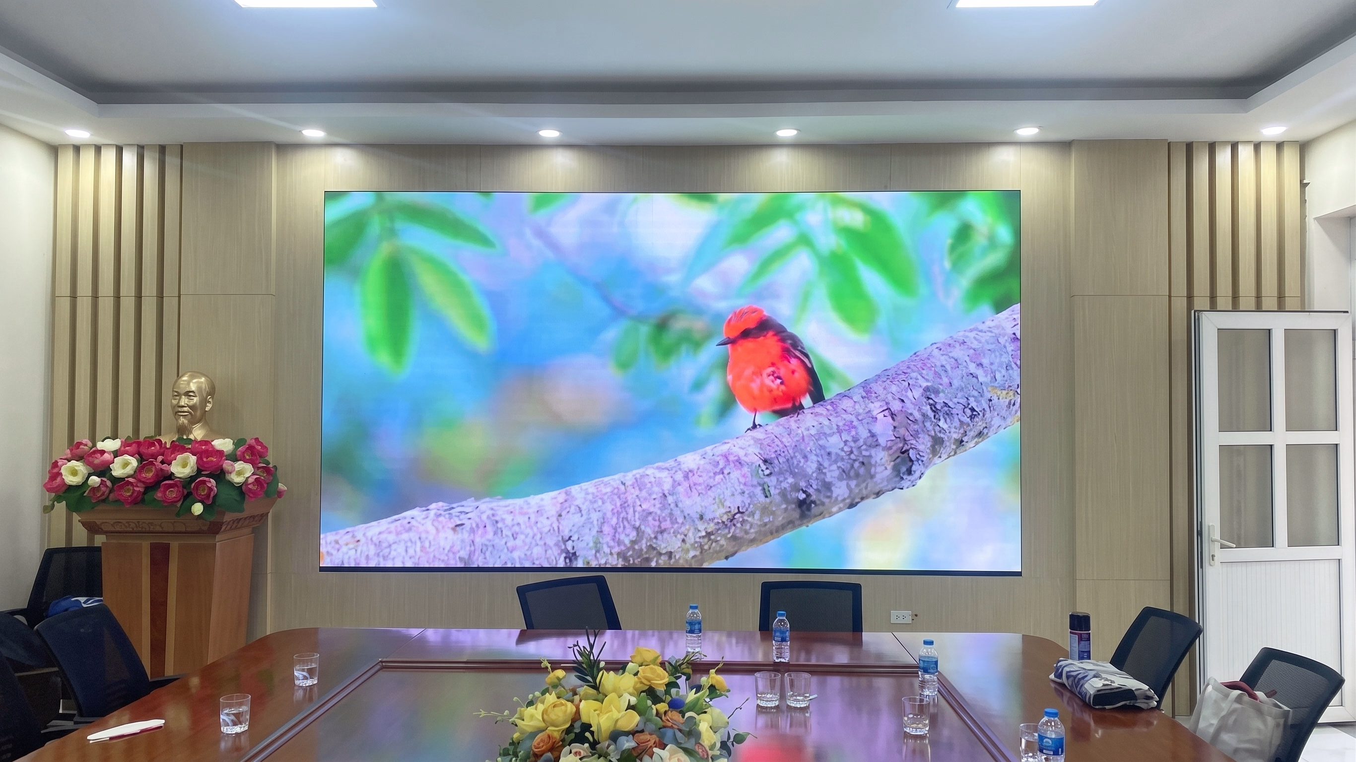 Lắp Đặt Màn Hình LED P2 Trong Nhà Tại Lữ Đoàn 72 – Bộ Tư Lệnh Công Binh