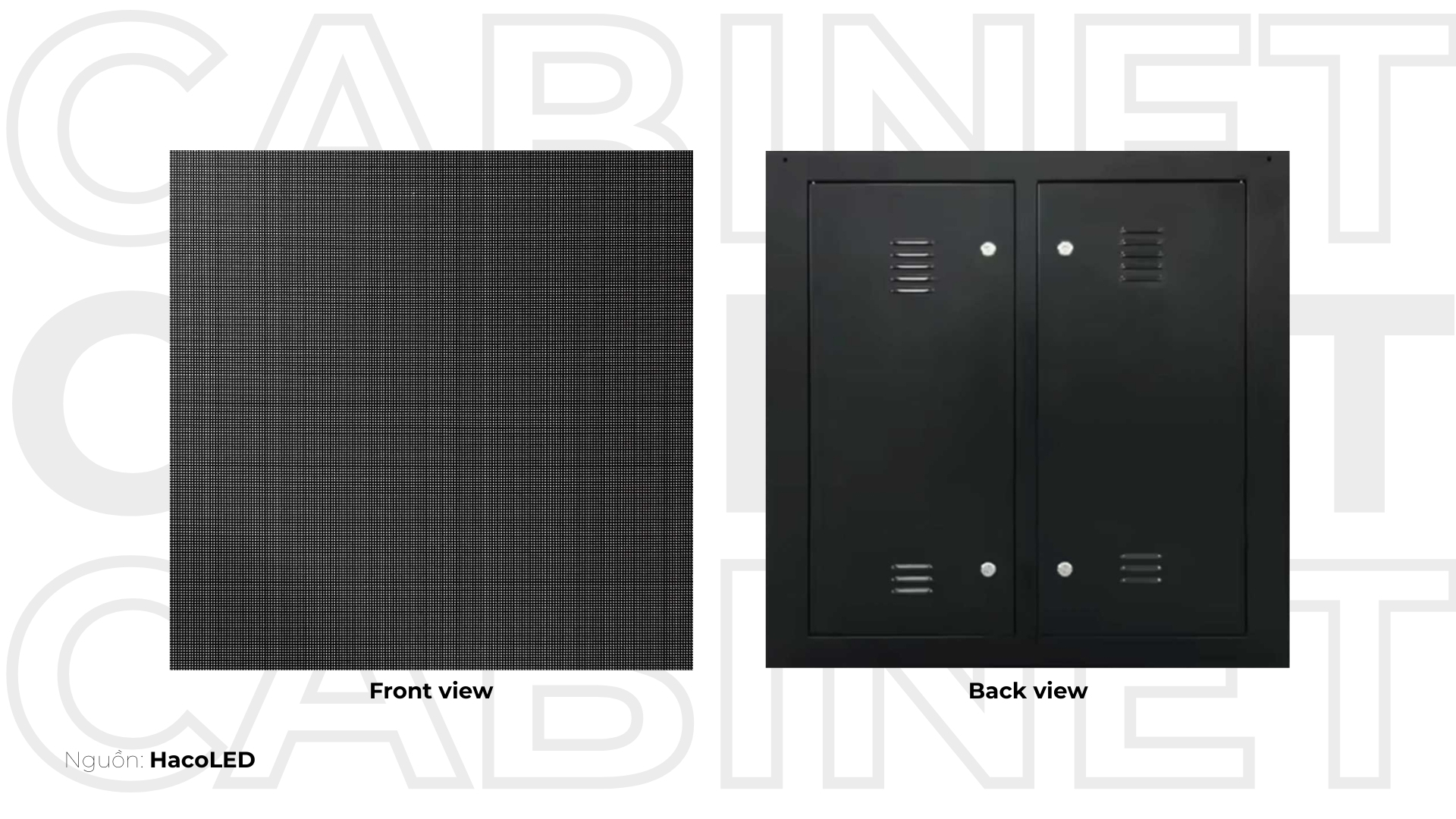 cabinet led ngoài trời