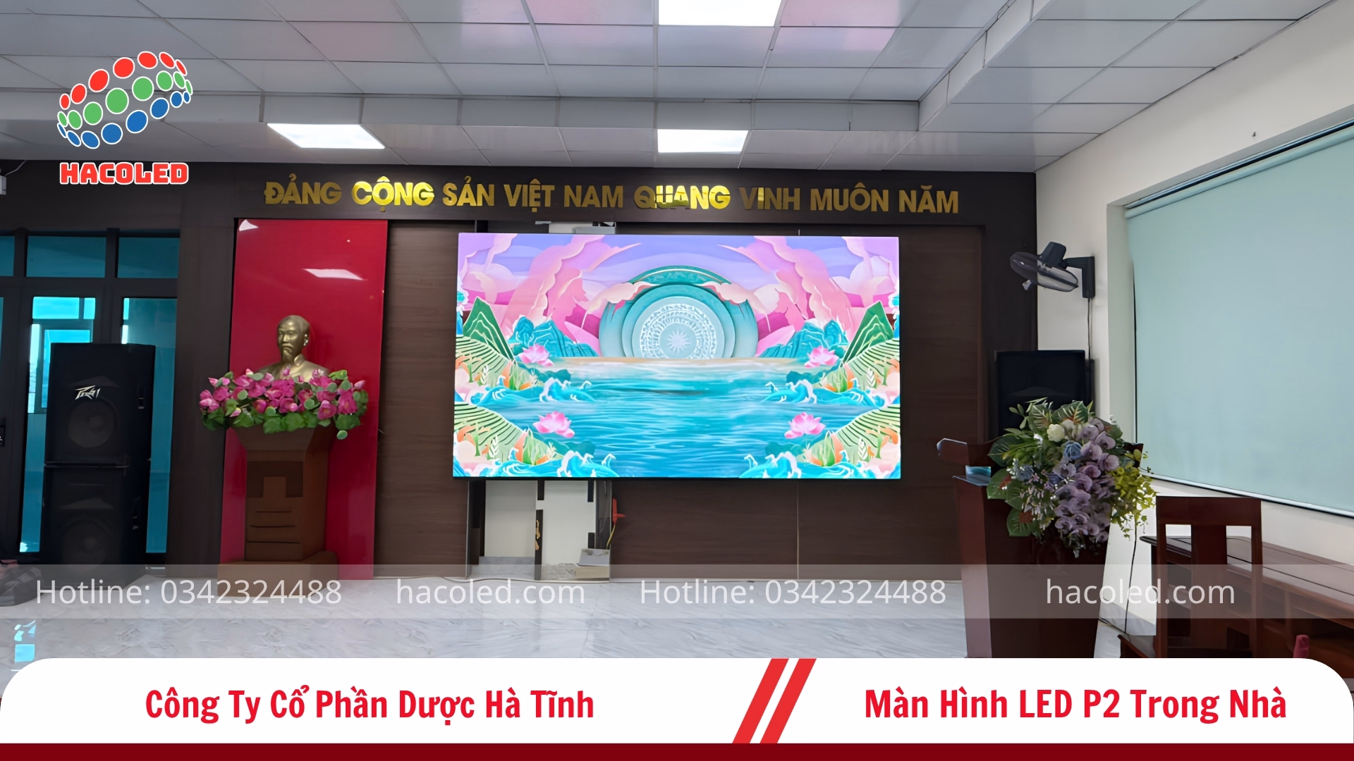 Màn hình LED phòng họp 6 man-hinh-led-phong-hop-p2-cong-ty-co-phan-duoc-ha-tinh