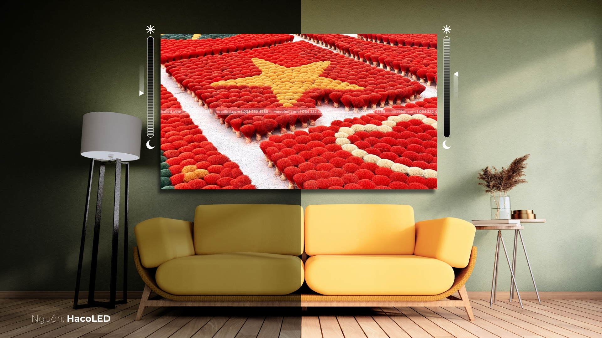 Hiển thị tối ưu, bất kể điều kiện sáng