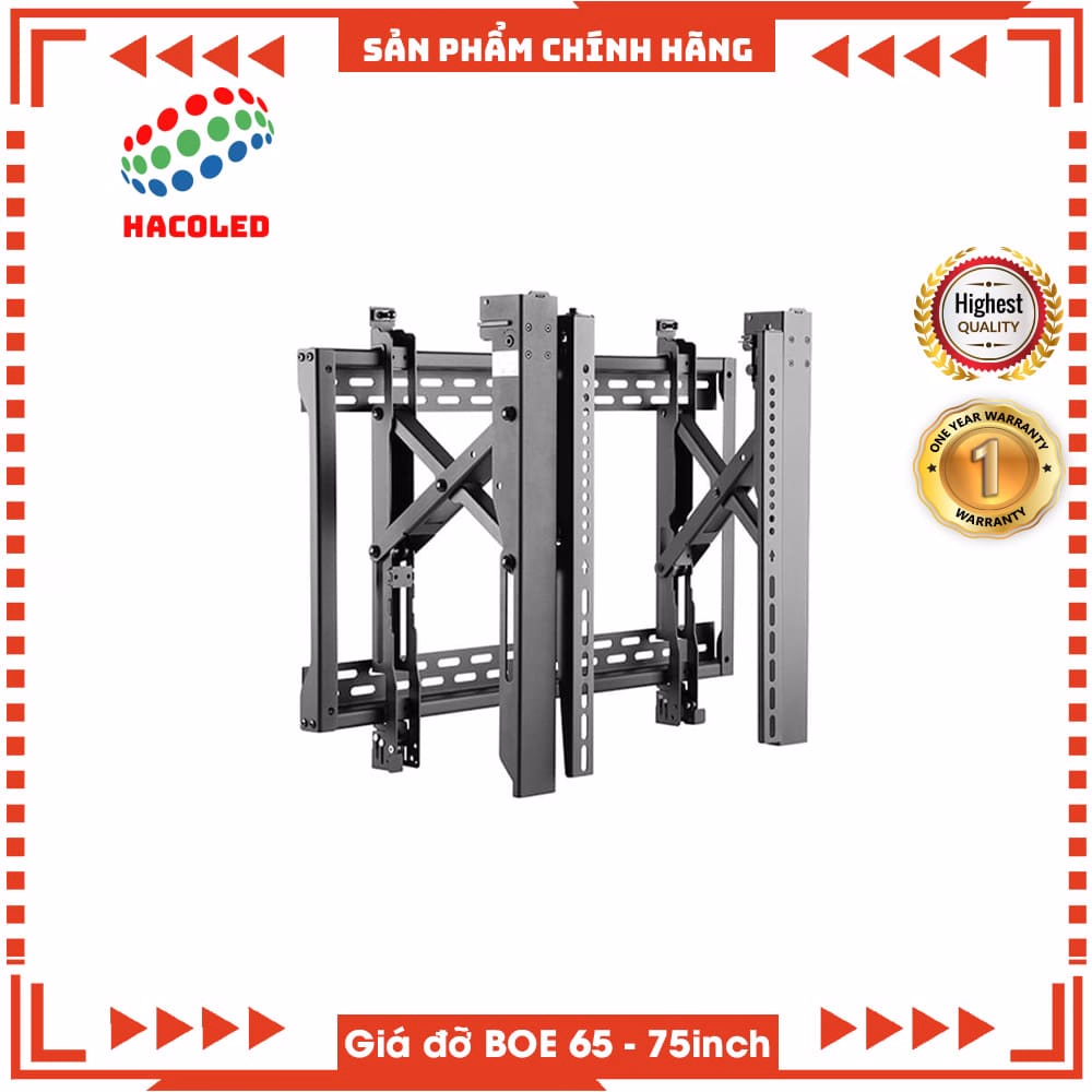 Giá đỡ màn hình bằng thép, kích thước 65-75 inch, BOE – Phụ kiện