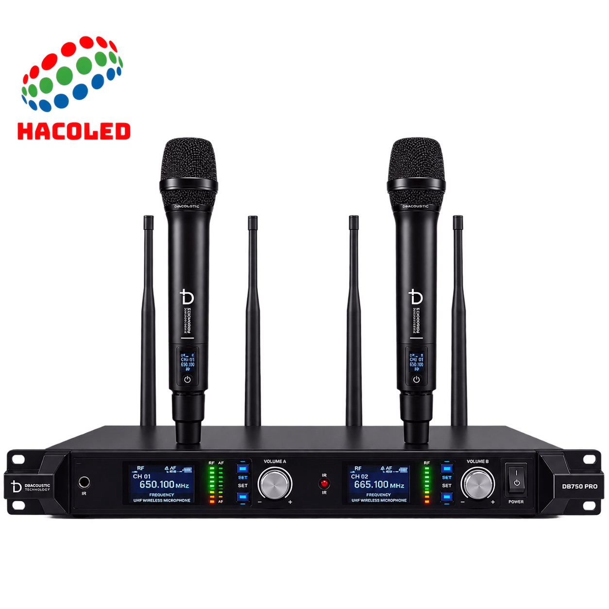 Micro không dây cao cấp DB750 Pro – Âm Thanh