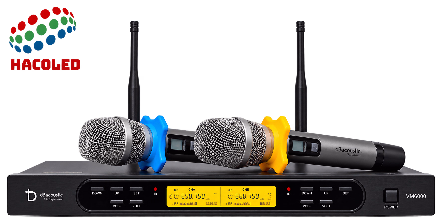 Micro không dây cao  cấp VM6000 – Micro