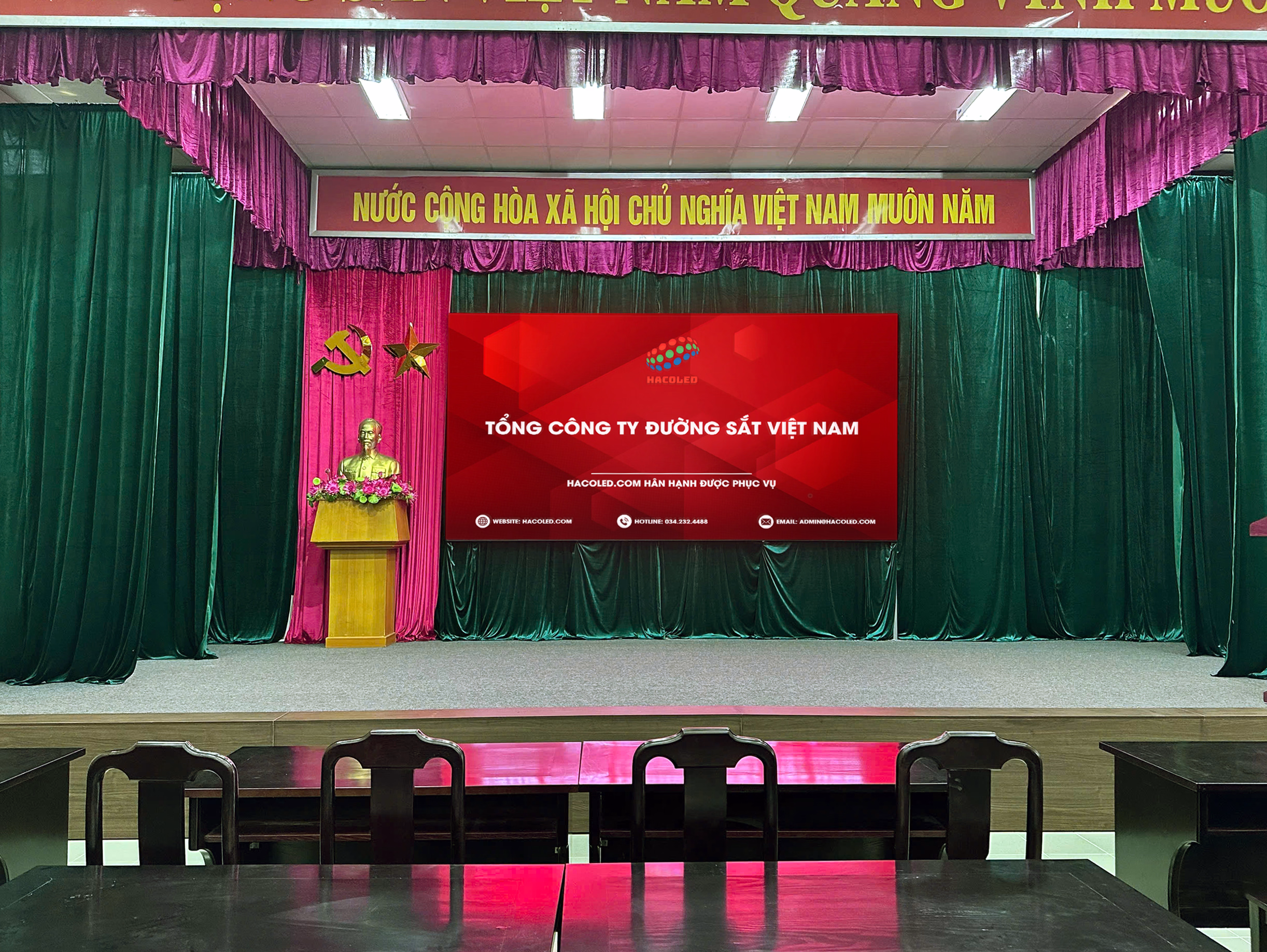 Màn hình LED P3.0 trong nhà - Ảnh 10