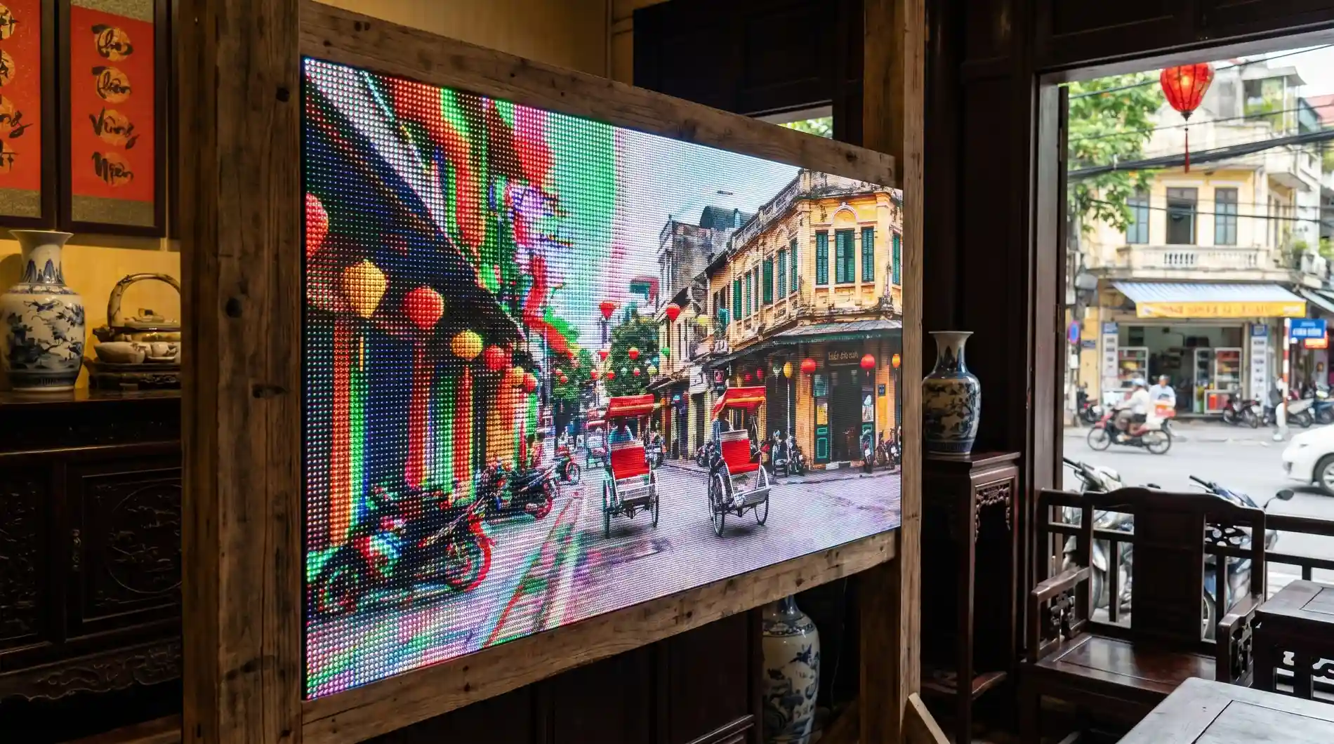 Tổng Hợp 7 Lỗi Màn Hình LED Thường Gặp Nhất & Hướng Dẫn Sửa Chữa Triệt Để 4 loi-sai-mau-loang-mau-tren-dien-rong