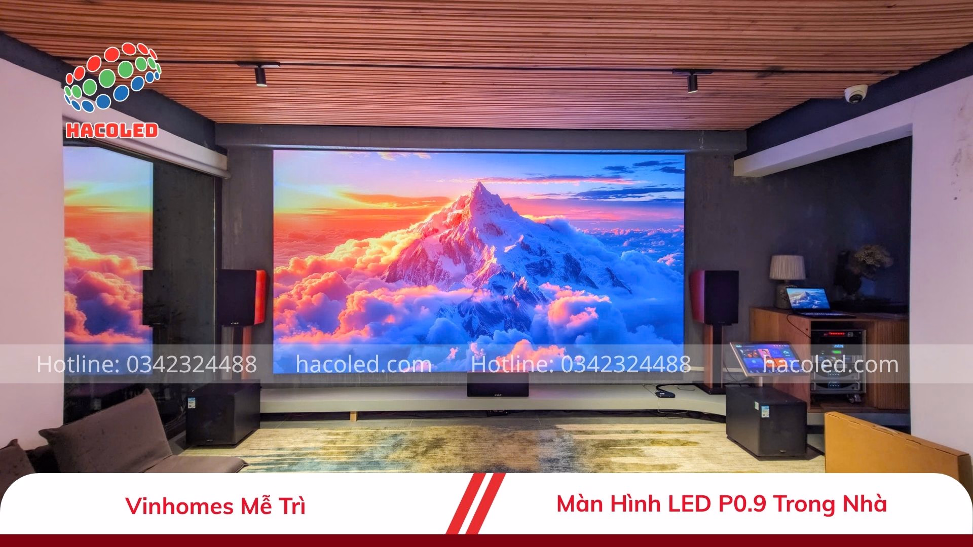 Lắp đặt màn hình LED P0.9 trong nhà tại Vinhomes Mễ Trì 6 p0-9-vinhomes-me-tri (2)