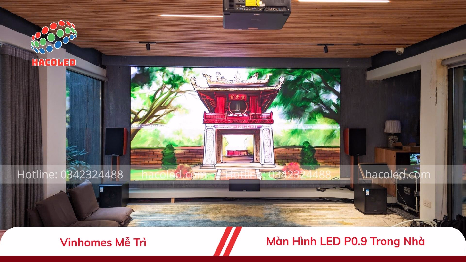 Lắp đặt màn hình LED P0.9 trong nhà tại Vinhomes Mễ Trì 5 p0-9-vinhomes-me-tri (3)
