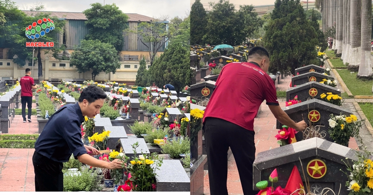 HacoLED Tri Ân Các Anh Hùng Liệt Sĩ Nhân Ngày 27/07
