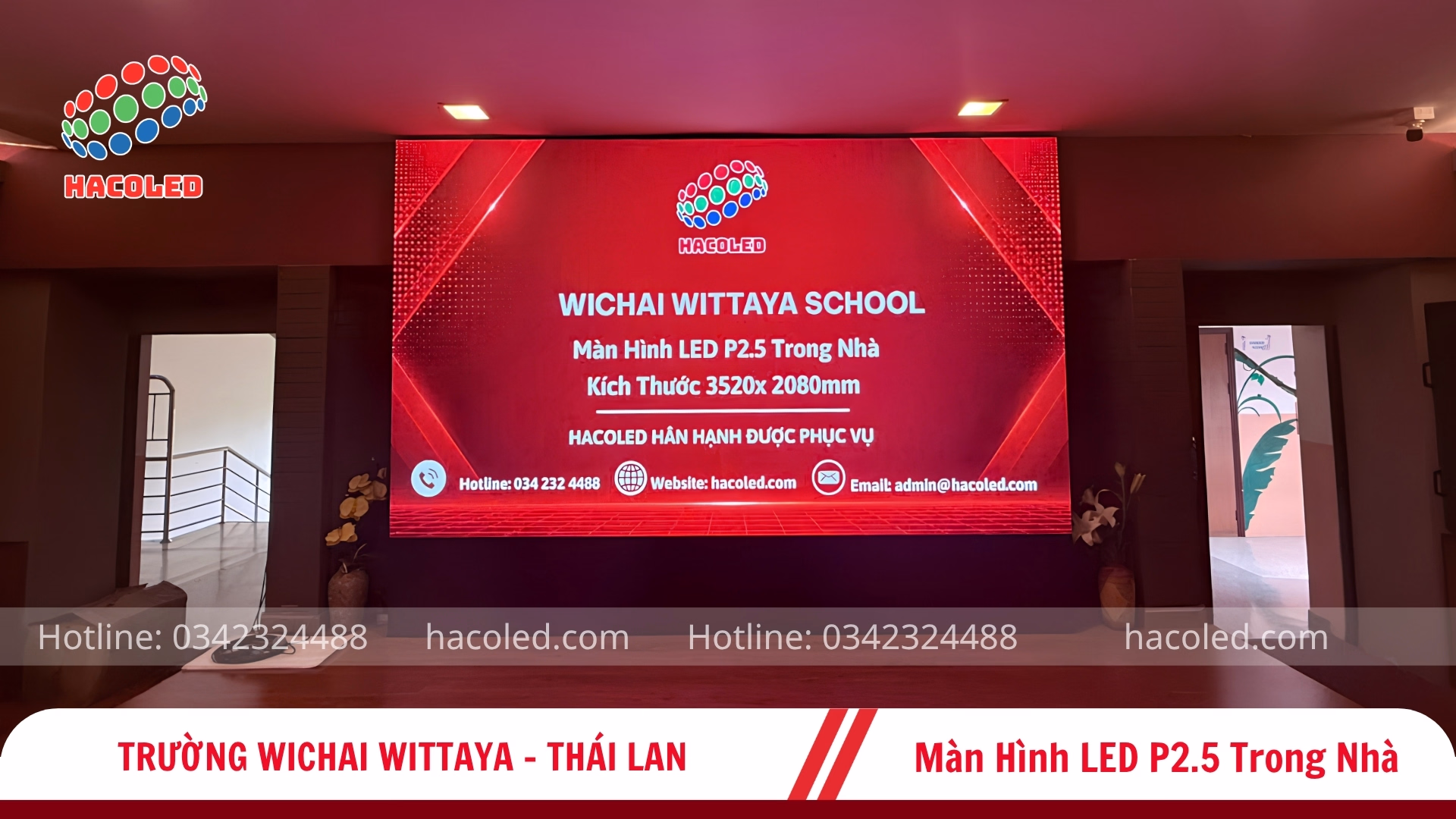 Lắp đặt màn hình LED P2.5 trong nhà tại Trường Wichai Wittaya School - Thái Lan 5 lap-dat-man-hinh-led-p2-5-trong-nha-truong-wichai-wittaya